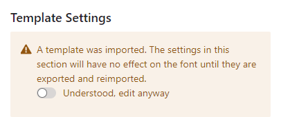 Edit Anyway Checkbox