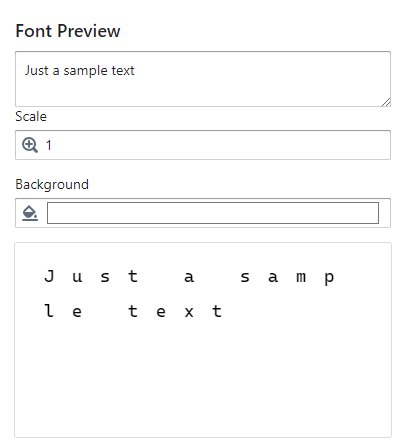 Prefill Input with Sample Text