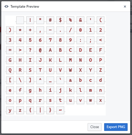 Prefill Template Preview