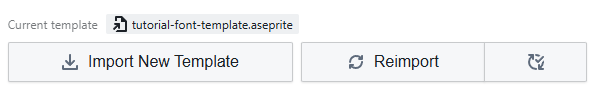 Template Import Controls